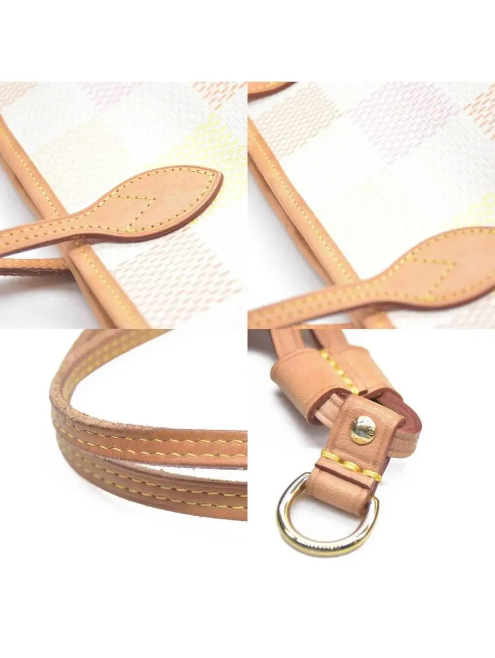 $2400 Louis Vuitton Damierlicious Neverfull MM